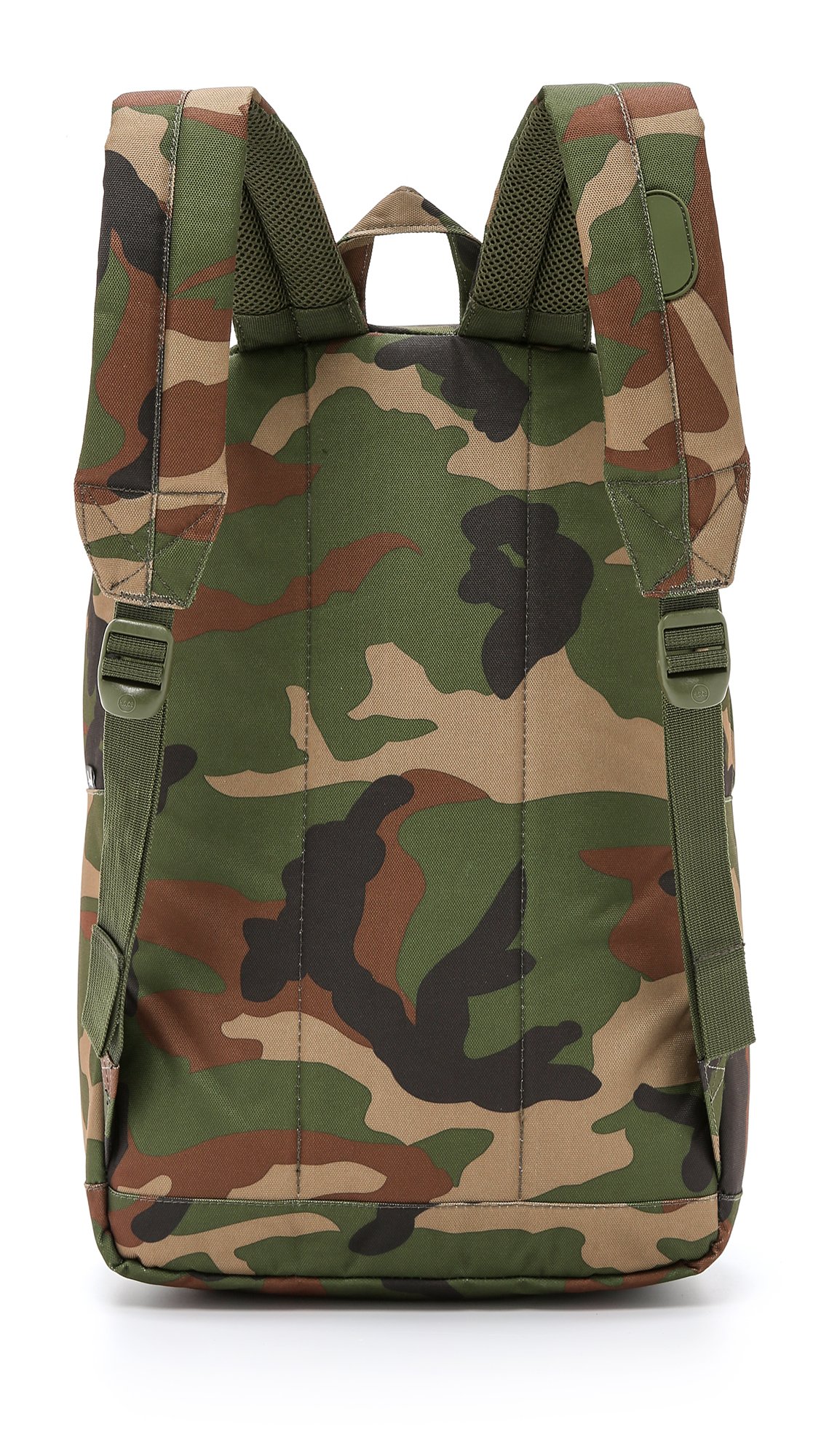 Herschel Pop Quiz Backpack, Woodland Camo/Multi Zip, Classic 22L