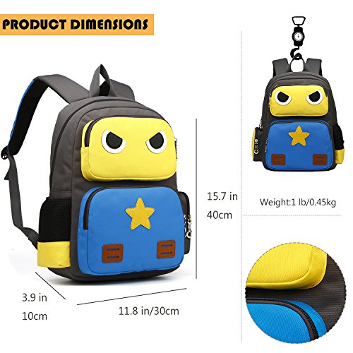 ArcEnCiel Kid's Backpack (Yellow and Blue)