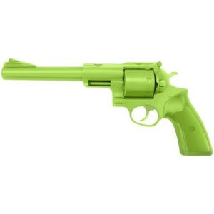 cold steel (92rgrh) ruger super redhawk rubber training revolver, green