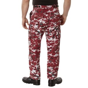 Rothco BDU Pant, Red Digital Camo, Medium