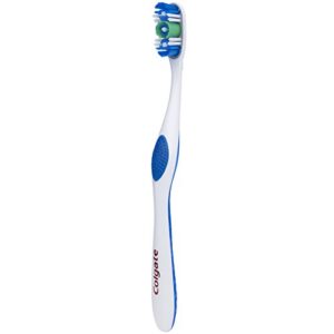 Colgate 360° Toothbrush with Tongue and Cheek Cleaner, Medium - 2 Count