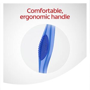 Colgate 360° Toothbrush with Tongue and Cheek Cleaner, Medium - 2 Count