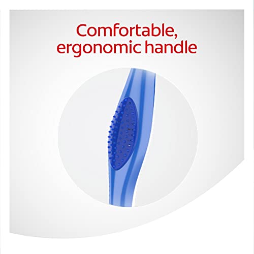 Colgate 360° Toothbrush with Tongue and Cheek Cleaner, Medium - 2 Count