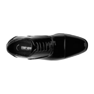 STACY ADAMS Men's, Gala Oxford Black Patent