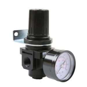 3/8" npt heavy duty regulator with gauge replacement for air compressors
