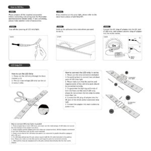 Rayhoo 16.4ft/5m Flexible LED Light Strip 300 Units 5630 LEDs Waterproof DC12V 60W Light Strips, LED Tape(6000K White Light)