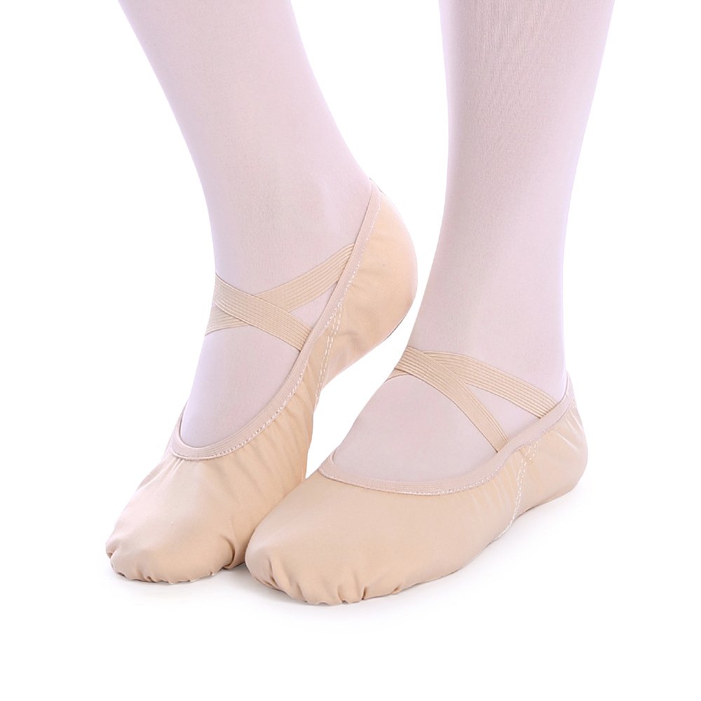 Ballet Shoes for Women Girls, Women's Ballet Slipper Dance Shoes Canvas Ballet Shoes Yoga Shoes Light Pink