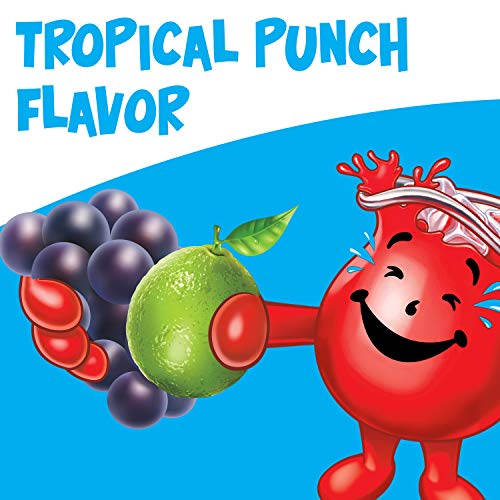 Kool-Aid Summer Blast Tropical Punch Flavored Powdered Drink Mix (19 oz Canister)