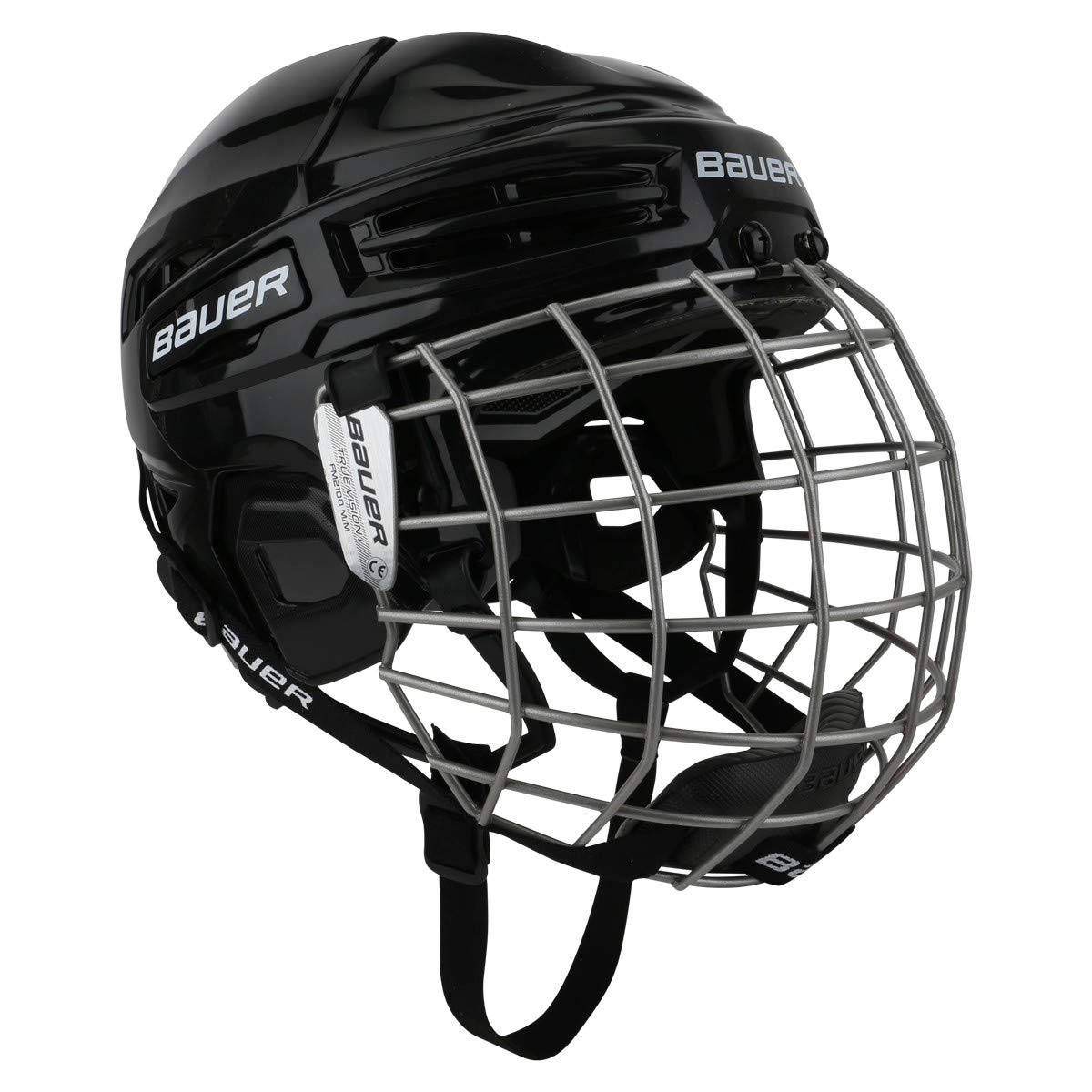 Bauer IMS 5.0 Helmet Combo, Black, Large