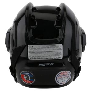 Bauer IMS 5.0 Helmet Combo, Black, Large