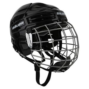 bauer ims 5.0 helmet combo, black, medium