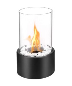 regal flame et7001blk-ef fire pit, black