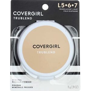 covergirl trublend translucent light pressed powder - 2 per case.
