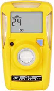 bw technologies bwc2-m bw clip single gas co monitor, 35/200, yellow, standard