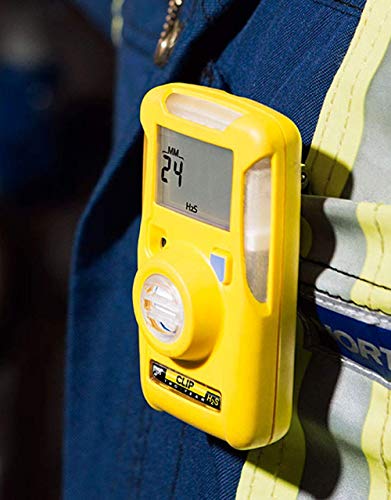 BW Technologies BWC2-M BW Clip Single Gas CO Monitor, 35/200, Yellow, Standard