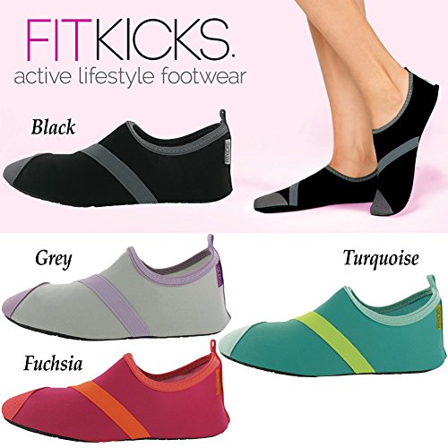 Fitkicks Flexible Flats (Small 5 - 6.5, Fuchsia / Orange)