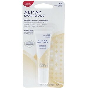 almay smart shade concealer makeup, light/medium 0.37 oz (pack of 3)