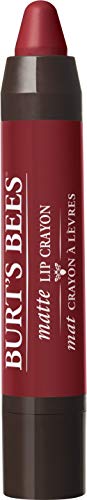 Burt's Bees 100% Natural Origin Moisturizing Matte Lip Crayon, Redwood Forest - 1 Crayon