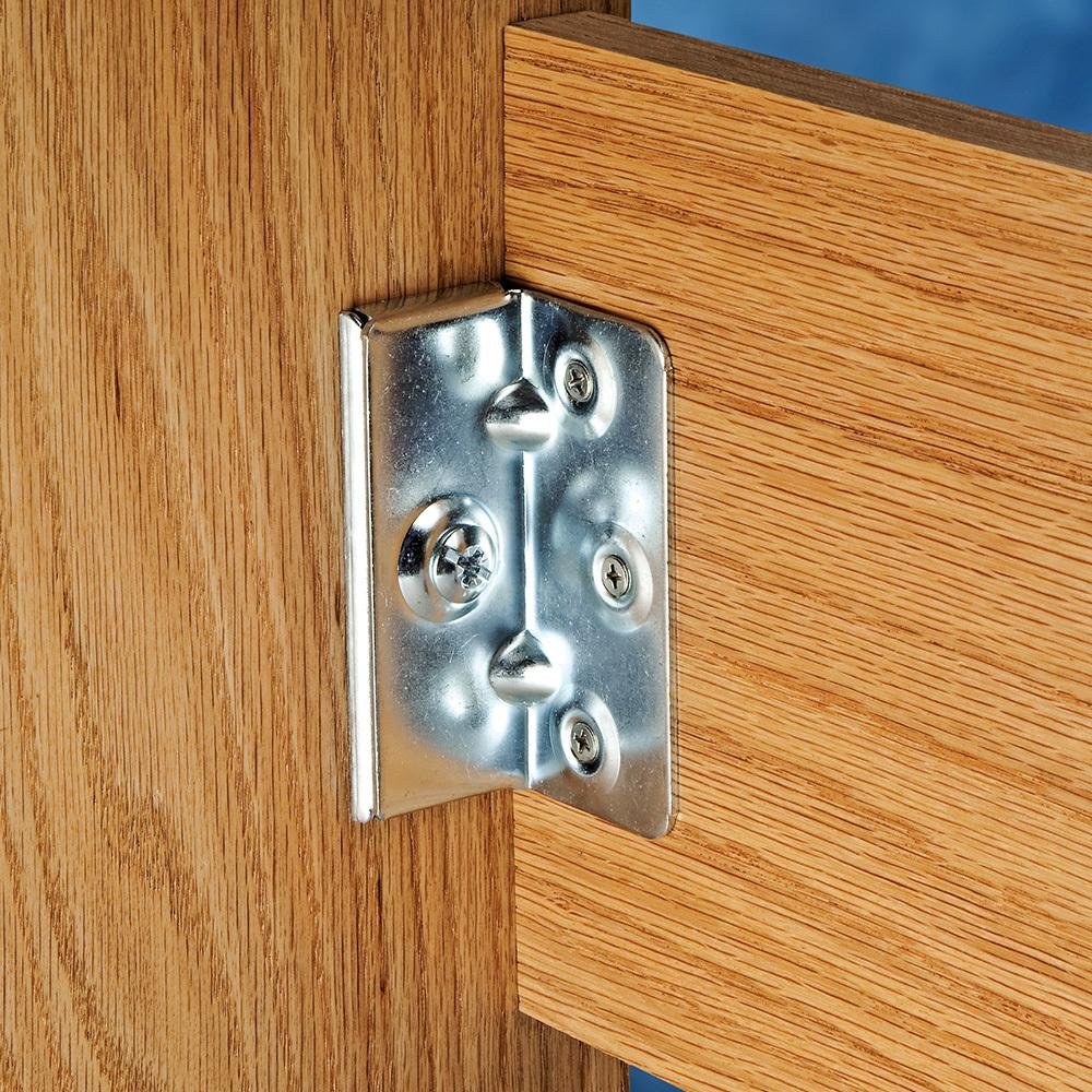 No-Mortise Bed Rail Brackets