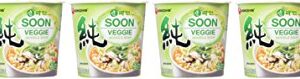 Nongshim Soon Instant Vegan Ramen Noodle Soup Cup, 6 Pack, Microwaveable Safe Cup, Vegan Meatless Ramen