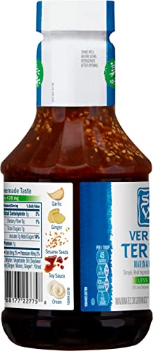 Soy Vay Veri Veri Teriyaki Less Sodium Marinade and Sauce, 21 Ounce Bottle (Package May Vary)