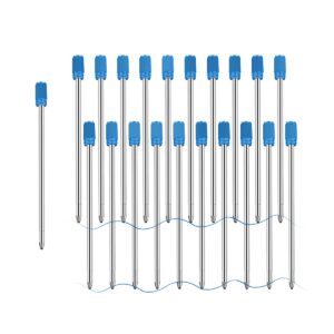 ink refills for swarovski crystal elements filled ballpoint pen (blue-20pcs) (blue)