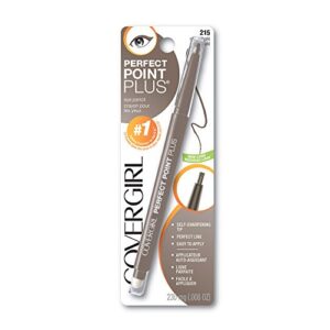 COVERGIRL Perfect Point PLUS Eyeliner Pencil, Grey Khaki.008 oz. (230 mg) (Packaging may vary)