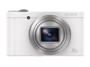 sony dscwx500/w digital camera with 3-inch lcd (white)