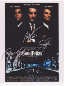 kirkland goodfellas, classic movie, 8 x 10 photo autograph on glossy photo paper