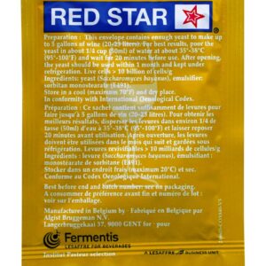 11 Packs Red Star Premier Blanc Wine Yeast 5 Grams