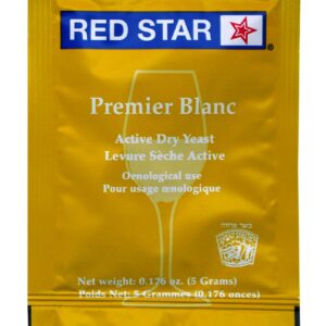 11 Packs Red Star Premier Blanc Wine Yeast 5 Grams