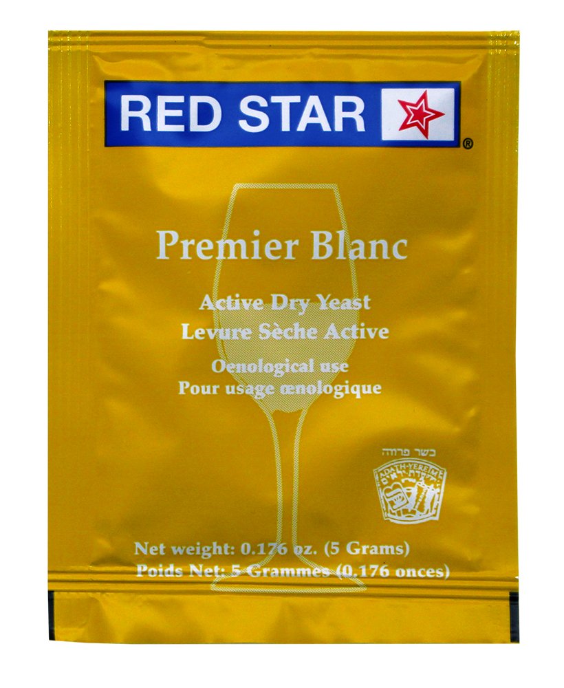 11 Packs Red Star Premier Blanc Wine Yeast 5 Grams