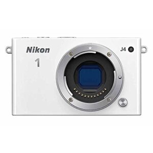 Nikon 1 J4 Mirrorless Digital Camera (White Body Only)