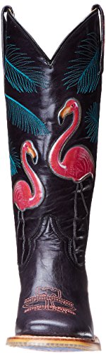 Tin Haul Shoes Women's Flamingo, Black, 9