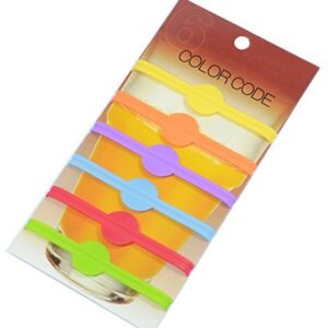 Excelity Drink Markers Bottle Strip Glass Tag for Home Party Guest Children, Distinguish Your Own Bottles