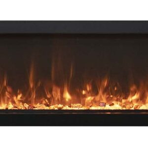 Amantii 72" Panorama Slim Indoor/Outdoor Electric Built-in Fireplace