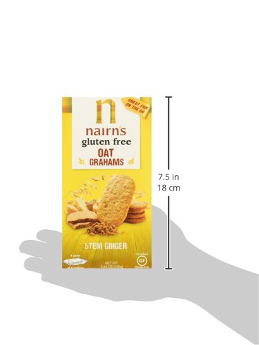 Nairn's Gluten Free Stem Ginger Oat Grahams, 5.64oz