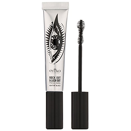 Eyeko Rock Out and Lash Out Thickening Mascara, Intense Black - Buildable Volume, Curl & Length 8ml