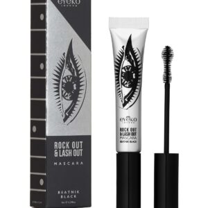 Eyeko Rock Out and Lash Out Thickening Mascara, Intense Black - Buildable Volume, Curl & Length 8ml