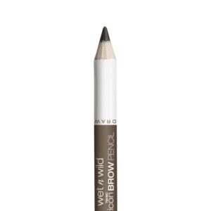 wet n wild Color Icon Brow Pencil, Brunettes Eyebrow, Dark Brown Eyebrow Pencil and Brush