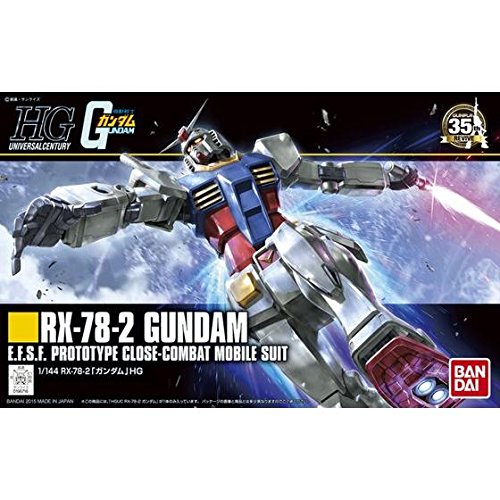 Bandai Hobby HGUC RX-78-2 Gundam Revive Model Kit, 1/144 Scale