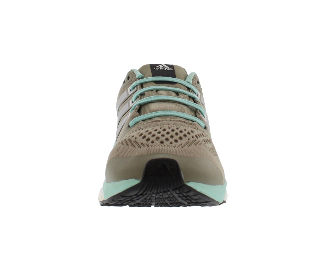 adidas Adistar Boost ESM Womens Running Shoe, Taupe/Mint, 9