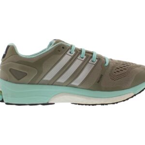 adidas Adistar Boost ESM Womens Running Shoe, Taupe/Mint, 9