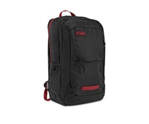 timbuk2 parkside laptop backpack, black/red devil