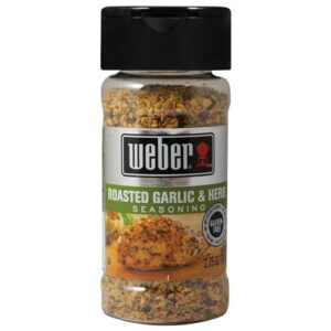 Weber Roasted Garlic & Herb Seasoning, 2.75 Ounce Shaker