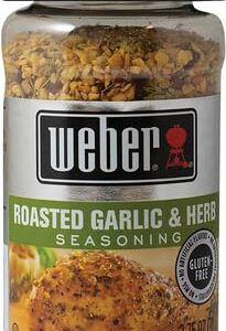 Weber Roasted Garlic & Herb Seasoning, 2.75 Ounce Shaker