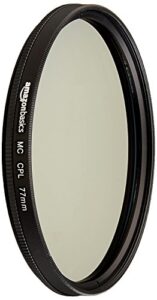 amazon basics circular polarizer camera lens filter - 77 mm