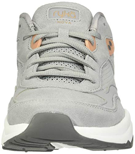 Ryka Women's NOVA Athletic Shoe, Grey, 7.5 M US