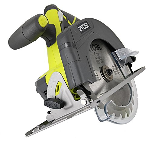 Ryobi P507 One+ 18V Lithium Ion Cordless 6 1/2 Inch 4,700 RPM Circular Saw w/ Blade (Battery Not Included, Power Tool Only)