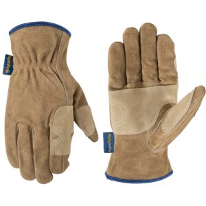 wells lamont mens work gloves, tan, large pack of 1 us